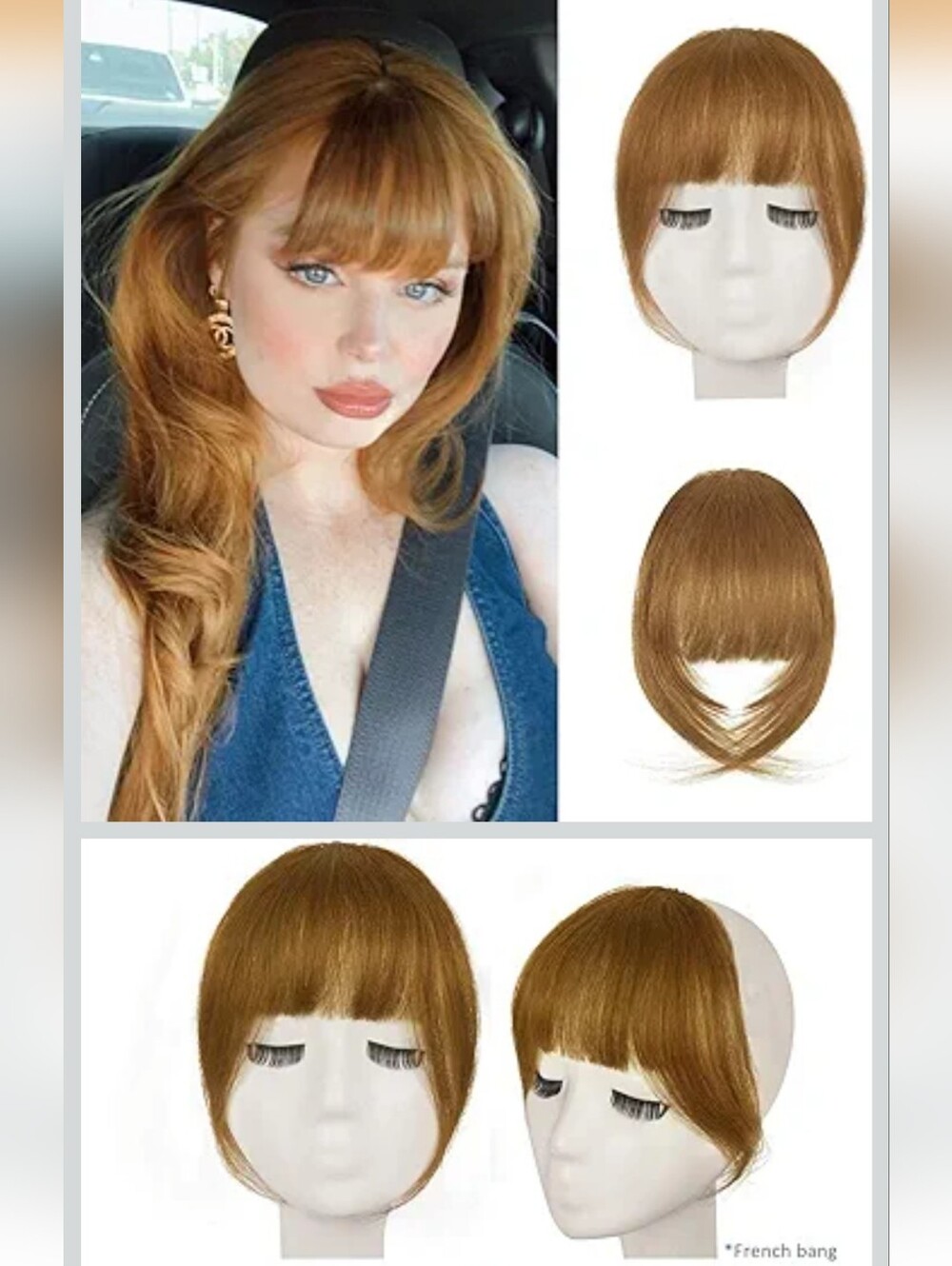 Clip In Bangs